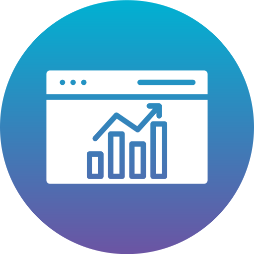 diagramm Generic Flat Gradient icon