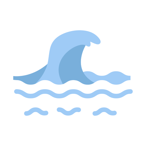 Волна Generic Flat иконка