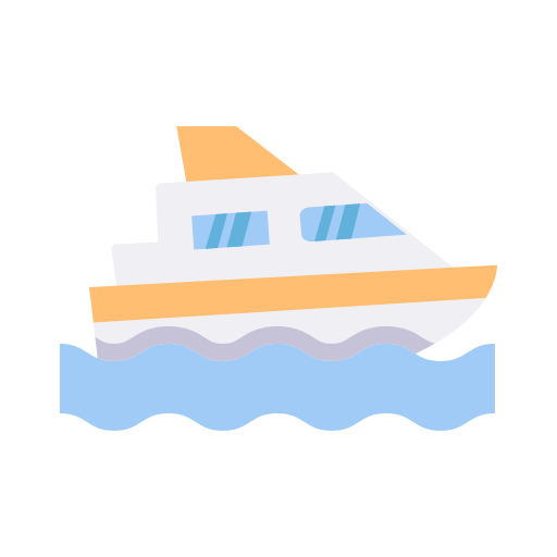 Cruise ship Generic Flat icon