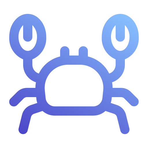 Crab Generic Gradient icon