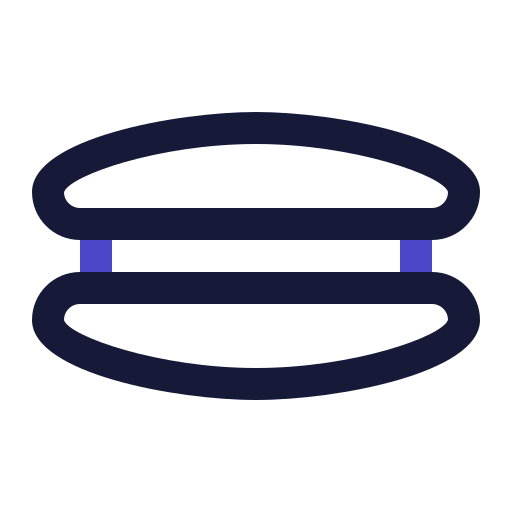 Dorayaki Generic Outline Color icon