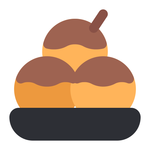 takoyaki Generic Flat icoon