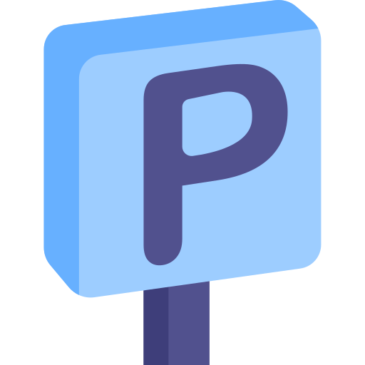 señal de estacionamiento Generic Flat icono