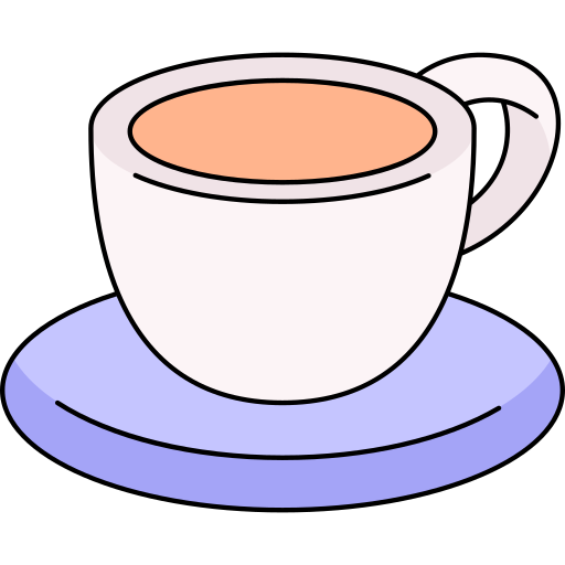kaffeebecher Generic Thin Outline Color icon