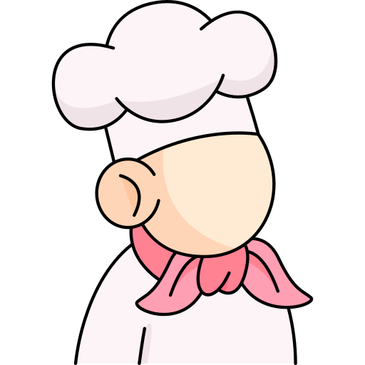 chef Generic Thin Outline Color icoon