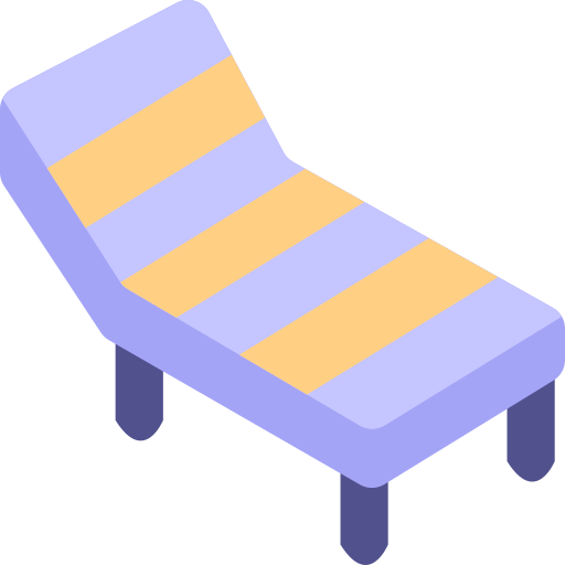 cama solar Generic Flat icono