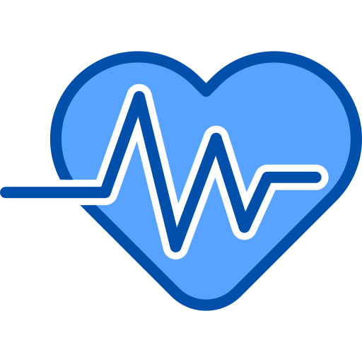 battito cardiaco Generic Blue icona