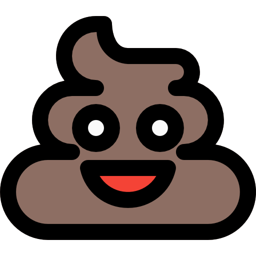 Poo Pixel Perfect Lineal Color icon