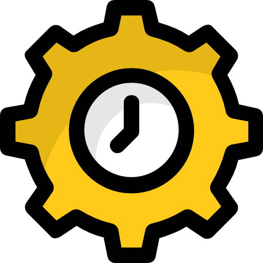 Time management Prosymbols Lineal Color icon