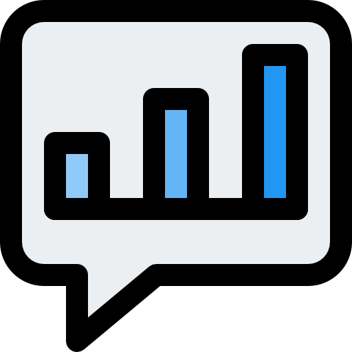 Chat Pixel Perfect Lineal Color icon