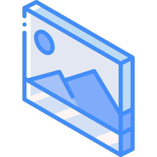 Image Basic Miscellany Blue icon