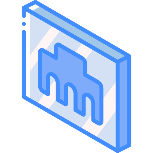 Ethernet Basic Miscellany Blue icon