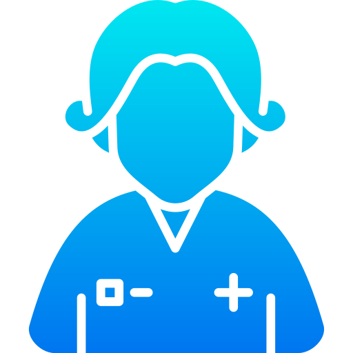 간호사 Generic Flat Gradient icon