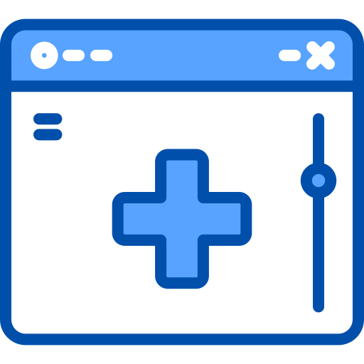 webサイト Generic Blue icon