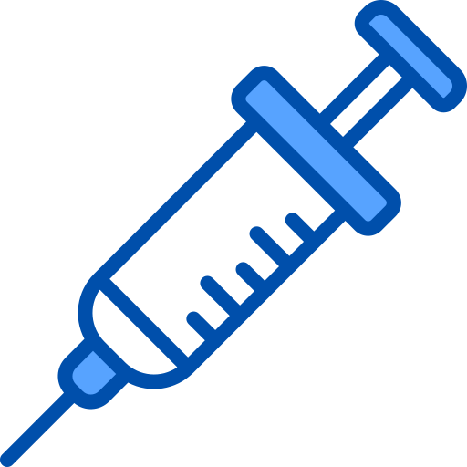 Syringe Generic Blue icon