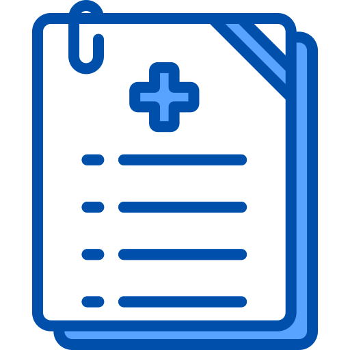 Document Generic Blue icon