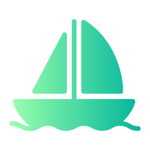 yacht Generic Flat Gradient icona