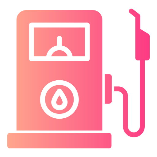 tankstation Generic Flat Gradient icoon