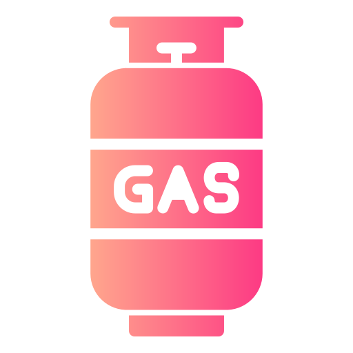 Gas cylinder Generic Flat Gradient icon