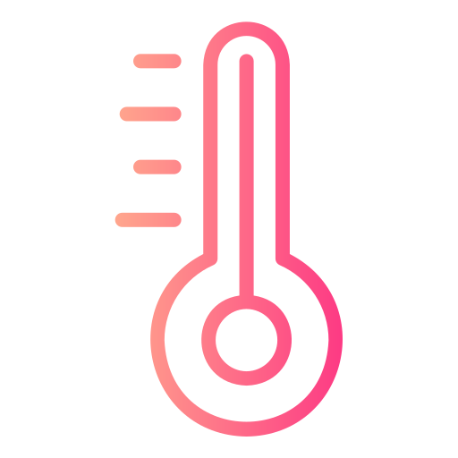 la temperatura Generic Gradient icono