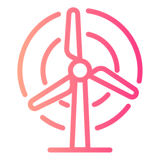 풍력 에너지 Generic Gradient icon
