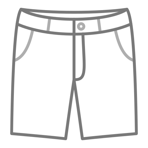 shorts Generic Grey Icône