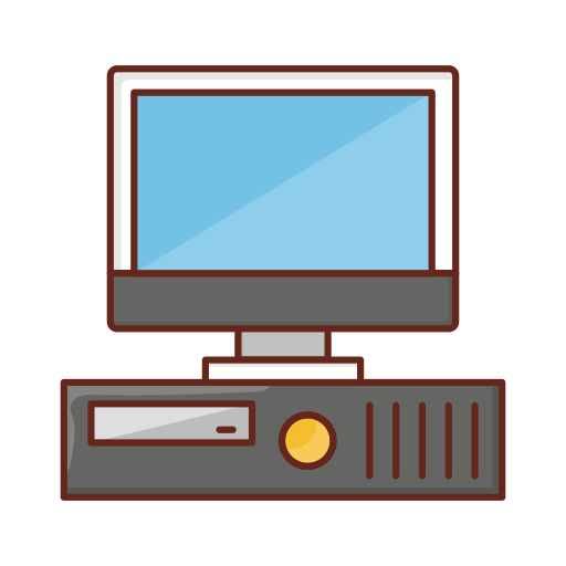 computer Generic Outline Color icon