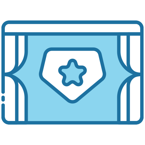 Superhero Generic Blue icon