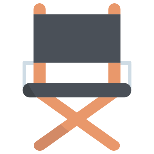 krzesło reżysera Generic Flat ikona