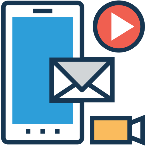 Mobile marketing Generic Outline Color icon