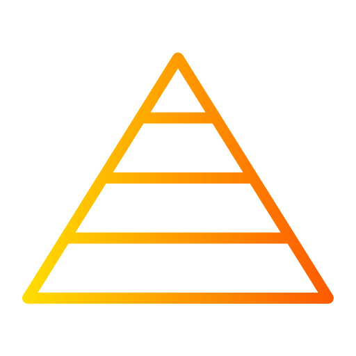 piramide Generic Gradient icoon