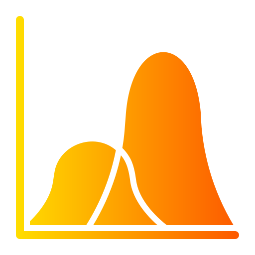 statystyki Generic Flat Gradient ikona