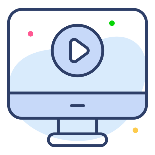videoblog Generic Rounded Shapes icono