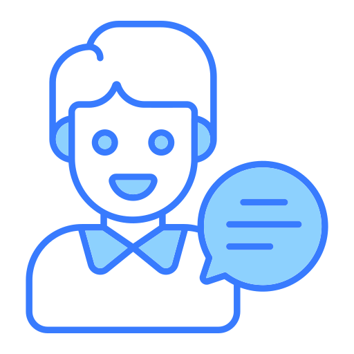 zakenman Generic Blue icoon