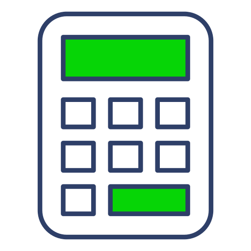 rekenmachine Generic Fill & Lineal icoon