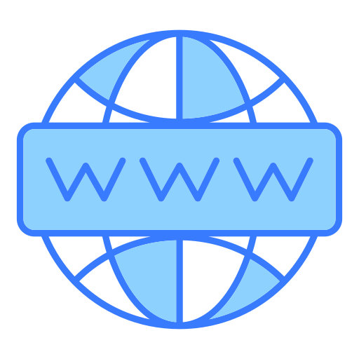 Веб-сайт Generic Blue иконка