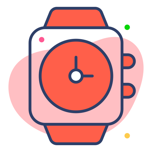 Wristwatch Generic Rounded Shapes icon