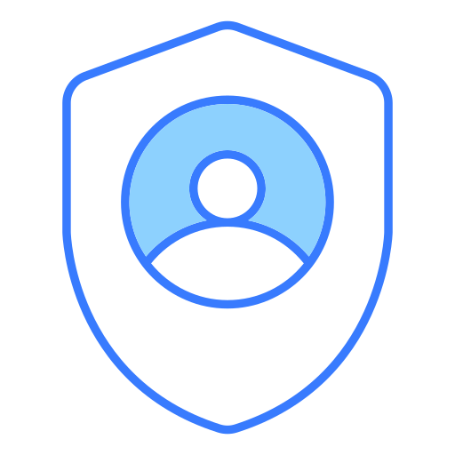 bezpieczne Generic Blue ikona