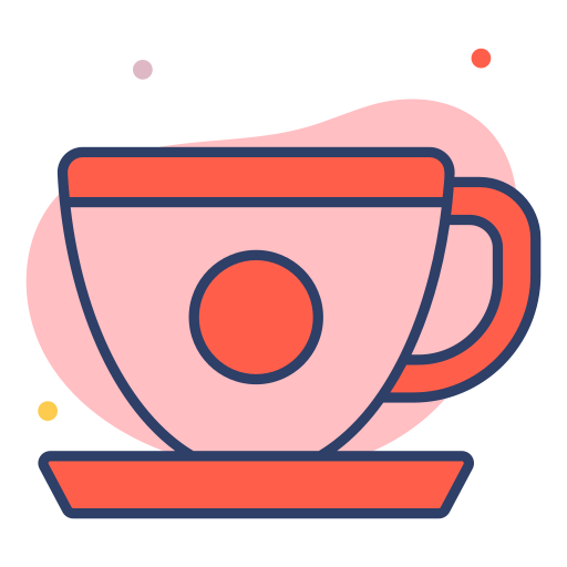 tasse à thé Generic Rounded Shapes Icône