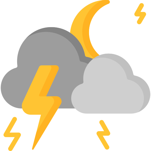 Stormy Special Flat icon