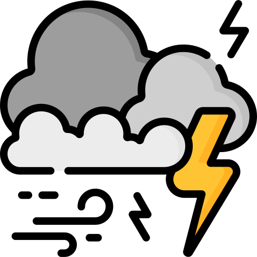 Lightning bolt Special Lineal color icon