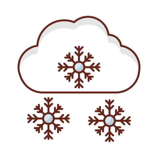 nevicata Generic Outline Color icona