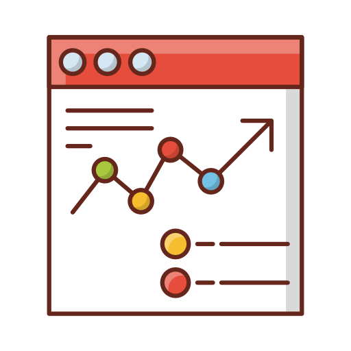 analityka danych Generic Outline Color ikona