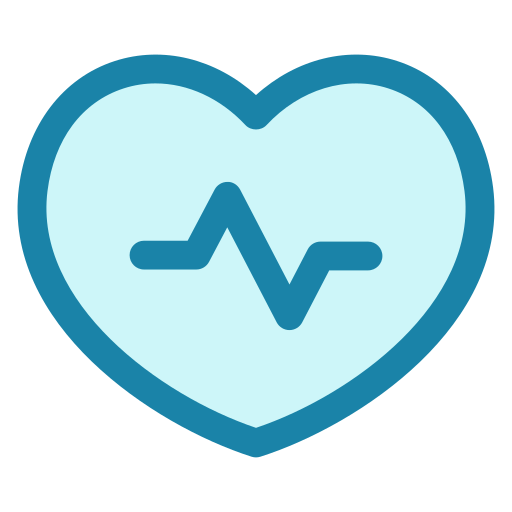 Heartbeat Generic Blue icon
