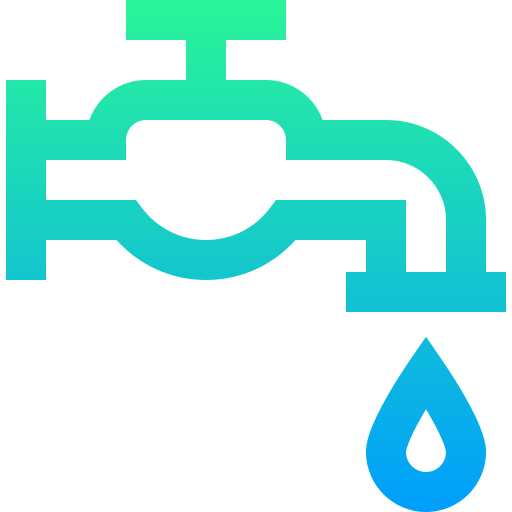 Faucet Super Basic Straight Gradient icon