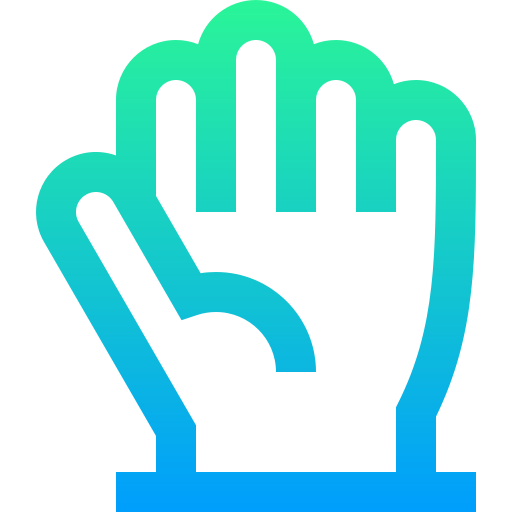 Glove Super Basic Straight Gradient icon
