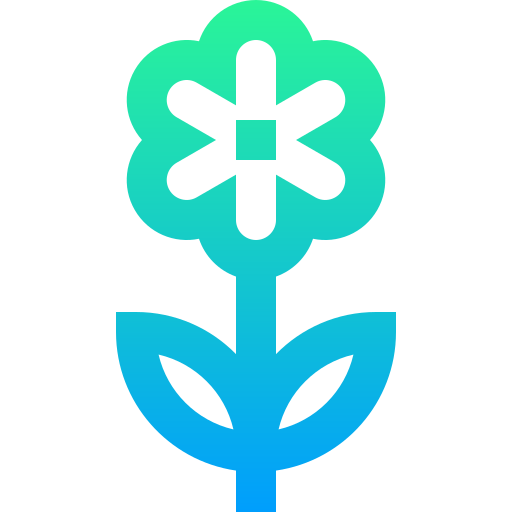 flores Super Basic Straight Gradient icono
