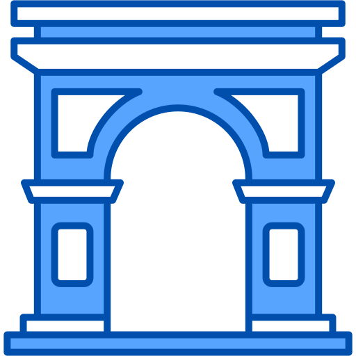 Łuk triumfalny Generic Blue ikona