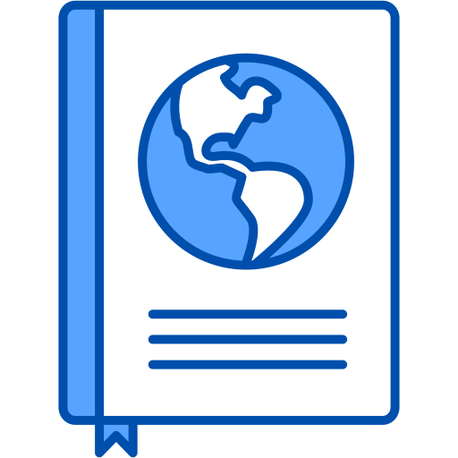 신문 Generic Blue icon