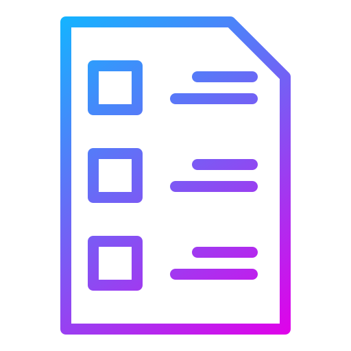 Paper Generic Gradient icon